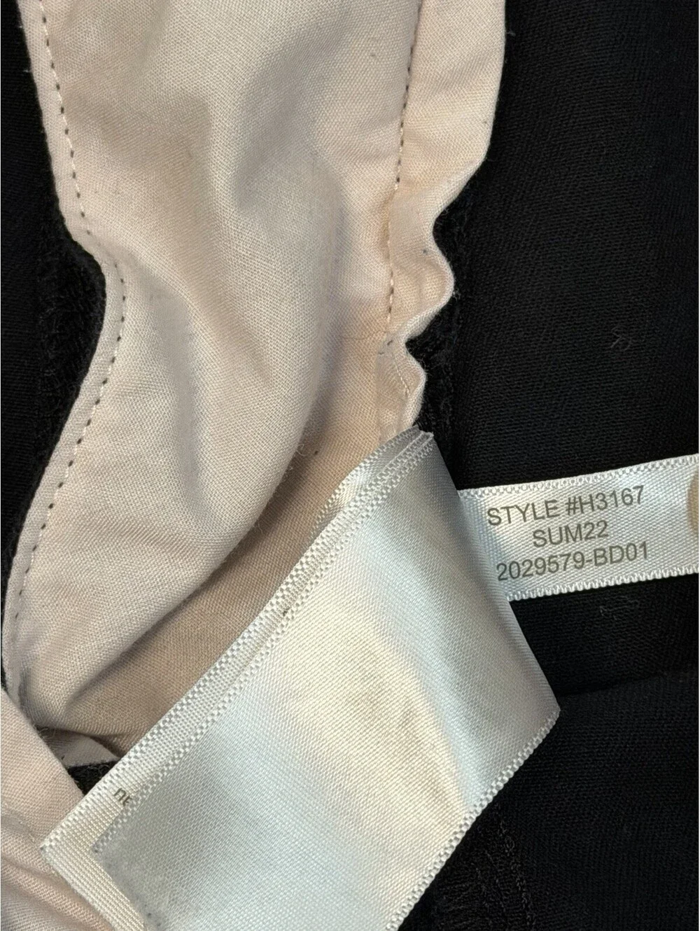 J. Crew Flex Slim Chino Pants Men’s W36 X L32 Black Stretch Flat Front
